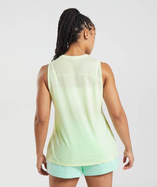 Damske Tielko Gymshark Legacy Hnede Zelene | TO5968132